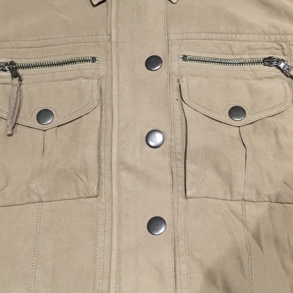 gox by GoSilk army green jacket - Picture 3 of 4